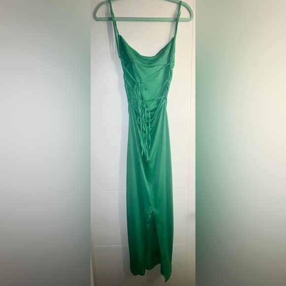 Draped Open Back Dress - Picture 5 of 10